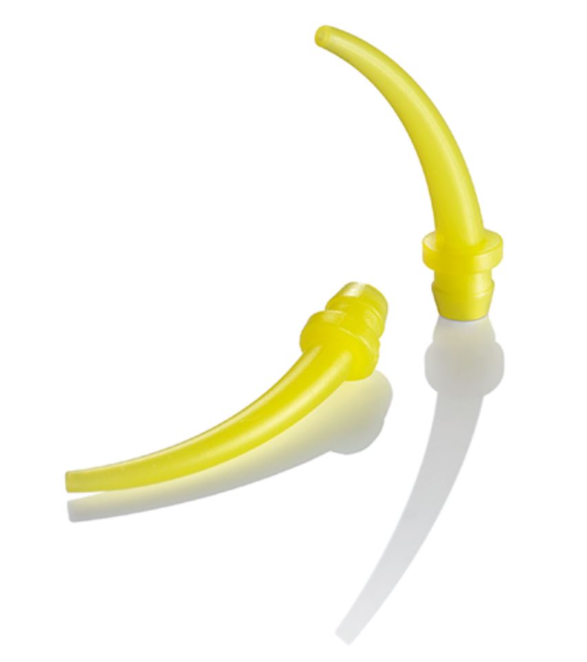 Intraoral tips, Yellow, ø 0.6 mm
